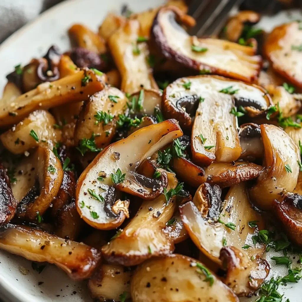 Sautéed Oyster Mushrooms