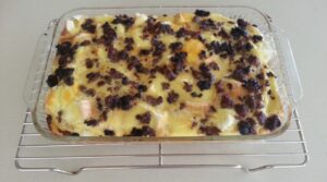 Overnight Croissant Breakfast Casserole